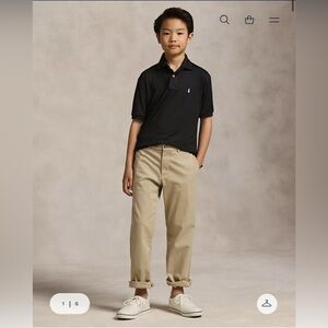 Ralph Lauren Straight Fit Flex Abrasion Twill Pant - Size 14 - New with Tags